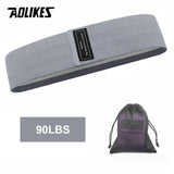 AOLIKES Fitness Hip Loop Resistance Bands Anti-slip Squats Expander Strength Rubber Bands Yoga Gym Training Braided Elastic Band - Dollarwoods