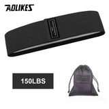 AOLIKES Fitness Hip Loop Resistance Bands Anti-slip Squats Expander Strength Rubber Bands Yoga Gym Training Braided Elastic Band - Dollarwoods
