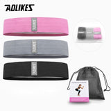 AOLIKES Fitness Hip Loop Resistance Bands Anti-slip Squats Expander Strength Rubber Bands Yoga Gym Training Braided Elastic Band - Dollarwoods
