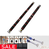 200kg Adjustable Door Horizontal Bars Exercise Home Workout Gym Chin Up Pull Up Training Bar Sport Fitness Equipments - Dollarwoods