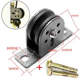 Fitness Home Gym Cable Machines Attachment Crossfit Bodybuilding Muscle Strength Training Workout Accessories Tricep Excercise - Dollarwoods