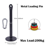 Fitness Home Gym Cable Machines Attachment Crossfit Bodybuilding Muscle Strength Training Workout Accessories Tricep Excercise - Dollarwoods
