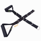 Fitness Home Gym Cable Machines Attachment Crossfit Bodybuilding Muscle Strength Training Workout Accessories Tricep Excercise - Dollarwoods