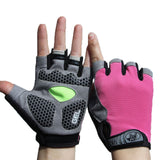 Men & Women's Sports 3D GEL Padded Anti-Slip Gloves Gym Fitness Weight Lifting Body Building Exercise Training Workout Crossfit - Dollarwoods