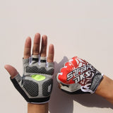 Men & Women's Sports 3D GEL Padded Anti-Slip Gloves Gym Fitness Weight Lifting Body Building Exercise Training Workout Crossfit - Dollarwoods