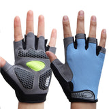 Men & Women's Sports 3D GEL Padded Anti-Slip Gloves Gym Fitness Weight Lifting Body Building Exercise Training Workout Crossfit - Dollarwoods