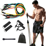 REXCHI Gym Fitness Resistance Bands Set Hanging Belt Yoga Stretch Pull Up Assist Rope Straps Crossfit Training Workout Equipment - Dollarwoods