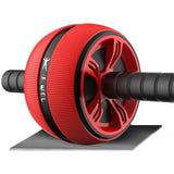 New 2 in 1 Ab Roller&Jump Rope No Noise Abdominal Wheel Ab Roller with Mat For Arm Waist Leg Exercise Gym Fitness Equipment - Dollarwoods