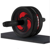 New 2 in 1 Ab Roller&Jump Rope No Noise Abdominal Wheel Ab Roller with Mat For Arm Waist Leg Exercise Gym Fitness Equipment - Dollarwoods