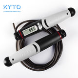 KYTO Jump Rope Digital Counter for Indoor/Outdoor Fitness Training Boxing Adjustable Calorie Skipping Rope Workout for Women,Men - Dollarwoods