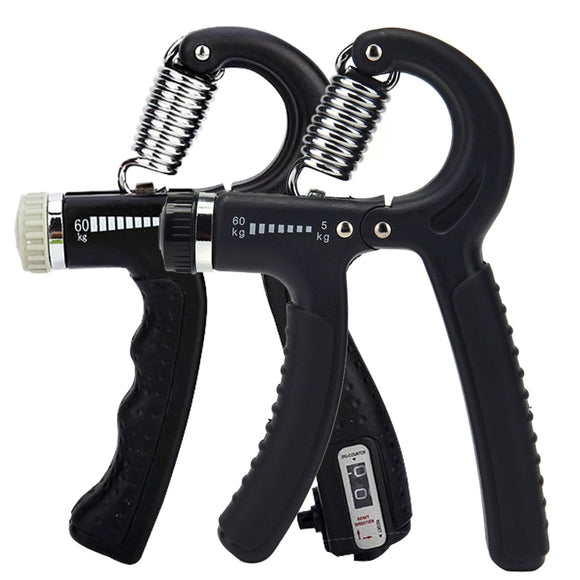 5-60Kg Adjustable Heavy Gripper Fitness Hand Exerciser Grip Wrist Training Increase Strength Spring Finger Pinch Carpal Expander - Dollarwoods