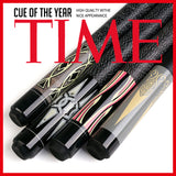 Pool Cue Billiard maple shaft Stick with case linen wrap billards - Dollarwoods
