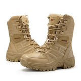 New Military Boots Men Special Force Tactical Desert Combat Snow Shoes Outdoor Male Tracking Mens Tactical Boot Work Shoes Men - Dollarwoods