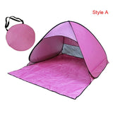 Automatic Sun Shelters Beach Tent UV Protection Pop Up Tents Sun Shade Awning Camping Outdoor Hiking Travel Shelter X318B - Dollarwoods