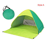 Automatic Sun Shelters Beach Tent UV Protection Pop Up Tents Sun Shade Awning Camping Outdoor Hiking Travel Shelter X318B - Dollarwoods