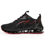 New Hot Blade Warrior Sport Shoes Breathable Mesh Running Shoes for Men Damping Cushioning Athletic Jogging Sneakers Zapatillas - Dollarwoods
