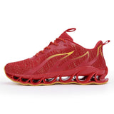 New Hot Blade Warrior Sport Shoes Breathable Mesh Running Shoes for Men Damping Cushioning Athletic Jogging Sneakers Zapatillas - Dollarwoods