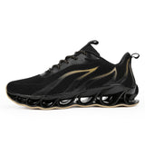 New Hot Blade Warrior Sport Shoes Breathable Mesh Running Shoes for Men Damping Cushioning Athletic Jogging Sneakers Zapatillas - Dollarwoods
