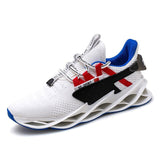 New Hot Blade Warrior Sport Shoes Breathable Mesh Running Shoes for Men Damping Cushioning Athletic Jogging Sneakers Zapatillas - Dollarwoods