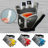 Men & Women's Sports 3D GEL Padded Anti-Slip Gloves Gym Fitness Weight Lifting Body Building Exercise Training Workout Crossfit - Dollarwoods
