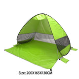 Automatic Sun Shelters Beach Tent UV Protection Pop Up Tents Sun Shade Awning Camping Outdoor Hiking Travel Shelter X318B - Dollarwoods