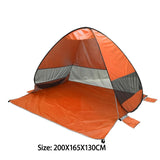 Automatic Sun Shelters Beach Tent UV Protection Pop Up Tents Sun Shade Awning Camping Outdoor Hiking Travel Shelter X318B - Dollarwoods