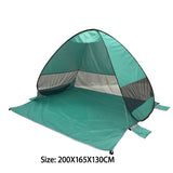 Automatic Sun Shelters Beach Tent UV Protection Pop Up Tents Sun Shade Awning Camping Outdoor Hiking Travel Shelter X318B - Dollarwoods