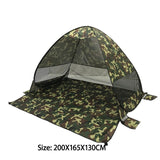 Automatic Sun Shelters Beach Tent UV Protection Pop Up Tents Sun Shade Awning Camping Outdoor Hiking Travel Shelter X318B - Dollarwoods
