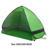 Automatic Sun Shelters Beach Tent UV Protection Pop Up Tents Sun Shade Awning Camping Outdoor Hiking Travel Shelter X318B - Dollarwoods