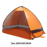 Automatic Sun Shelters Beach Tent UV Protection Pop Up Tents Sun Shade Awning Camping Outdoor Hiking Travel Shelter X318B - Dollarwoods