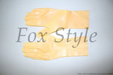 short latex gloves in purple color - Dollarwoods