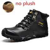 MIXIDELAI New Road Track 2020 Men Snow Boots Waterproof Men Footwear Winter Ankle Boots Fur Breathable Men Winter Shoes 3 Colors - Dollarwoods