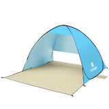 Automatic Sun Shelters Beach Tent UV Protection Pop Up Tents Sun Shade Awning Camping Outdoor Hiking Travel Shelter X318B - Dollarwoods