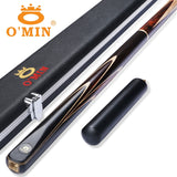 New Arrival Omin Handmade 3/4 Snooker Cues 9.5mm/10mm/11.5mm Tip Snooker Cue Case Set 5 Options China - Dollarwoods