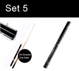 New Arrival Omin Handmade 3/4 Snooker Cues 9.5mm/10mm/11.5mm Tip Snooker Cue Case Set 5 Options China - Dollarwoods