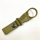 Military Multifunctional Buckle Webbing Straps High Strength Nylon Molle Water Bottle Carabiner Belt Hanging Keychain Key Hook - Dollarwoods